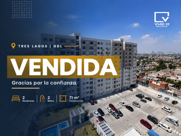 VENDIDA en Tres Lagos GDL